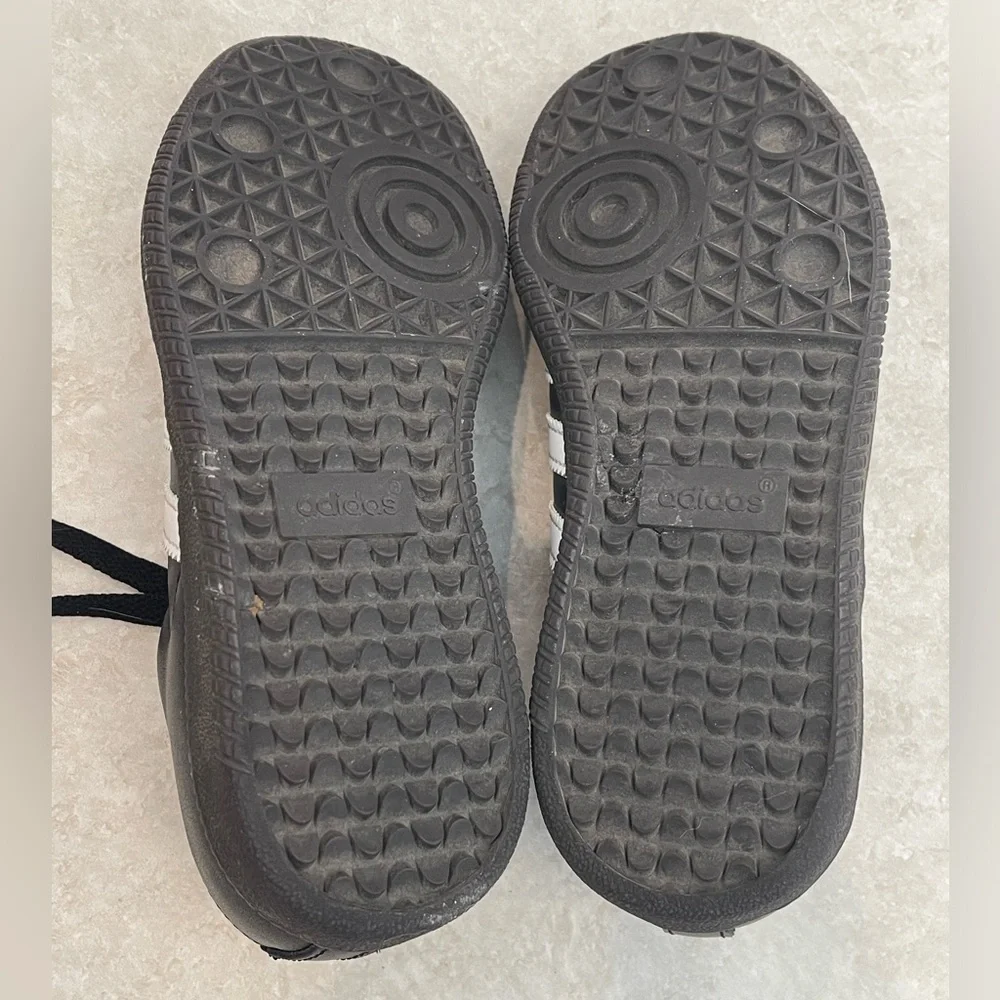 adidas Kids Black & White Classic Sneakers